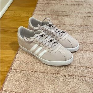 Adidas Women’s Courtset Suede Sneakers! New